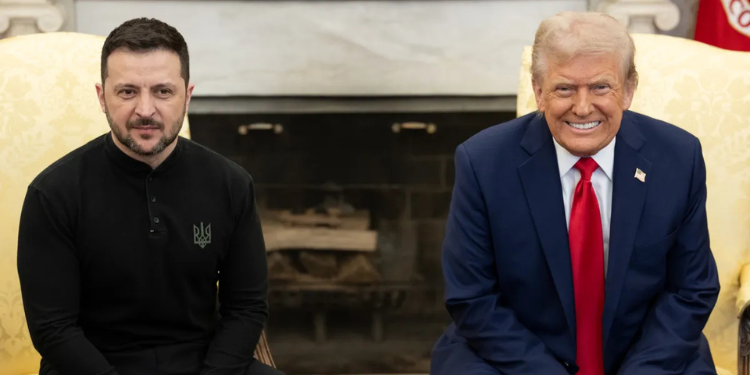 How Trump May Oust Zelenskyy From Power A Photo Of President Donald Trump And President Volodymyr Zelenskyy Photo/White House