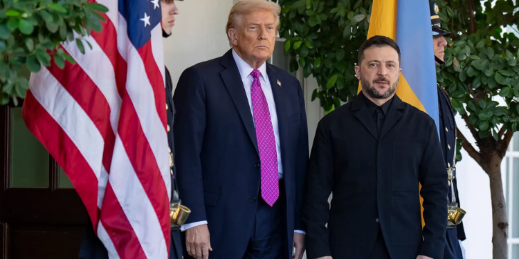 Why Trump May Give Up On Ukraine Soon A Photo Of President Donald Trump And President Volodymyr Zelenskyy After Hosting A Bilateral Lunch Meeting In 2025 Photo/White House