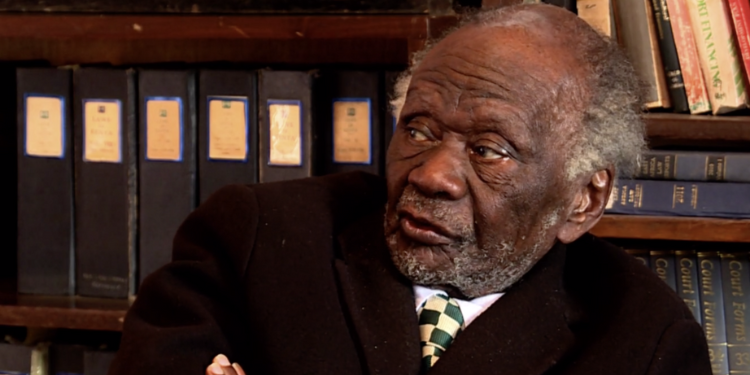 John Khaminwa Wins Jurist Of The Year At 87 But He Is Not Senior Counsel A Photo Of Veteran Lawyer John Khamniwa Photo/Nation