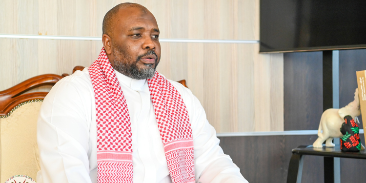Kenyan Embassy In Riyadh Moves To Document Children Amid Stranded Mothers In Saudi Arabia A Photo Of Kenya'S Ambassador To The Kingdom Of Saudi Arabia Mohammed Ramadhan Ruwange Photo/ Diaspora Ke