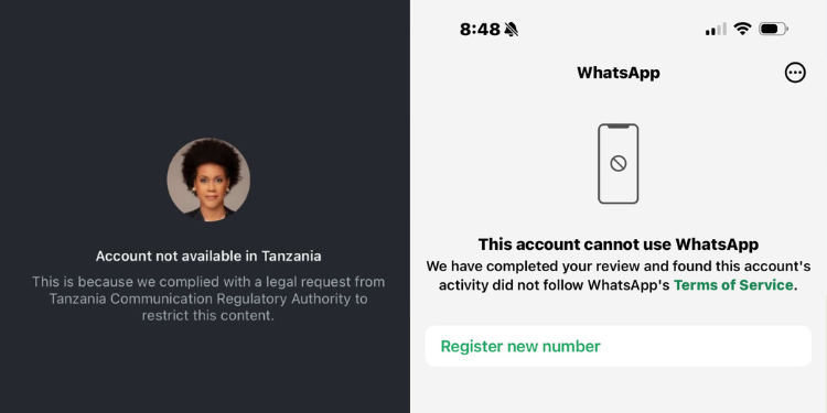Meta On The Spot After Deactivating Accounts Of Activists Mange Kimambi And Maria Sarungi Meta Bans Social Media Accounts Of Suluhu’s Tanzanian Critics