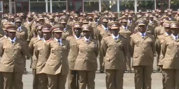 Chief Collapses During Ruto Event Chief Collapses During Graduation Ceremony Presided By Ruto