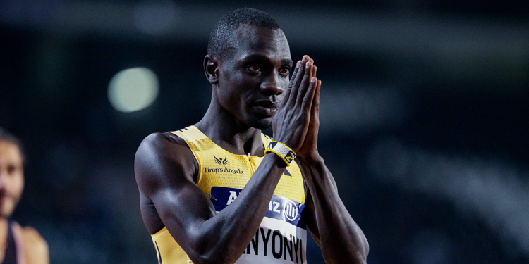 Wanyonyi Beats America’s Noah Lyles To Bag Prestigious Global Award