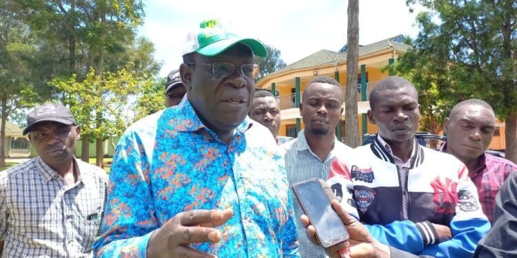 Kwanza Mp Ferdinand Wanyonyi In A Previous Event. Photo/Mtktimes