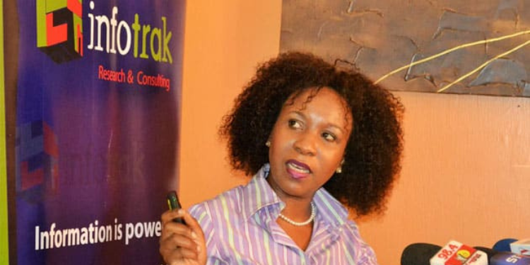 Infotrak Ceo Angela Ambitho. Photo/Infotrak