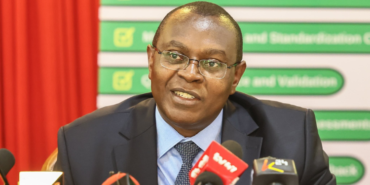 How To Present Complaints On Kcse Results To Knec Knec Ceo David Njeng'Ere During The Release Of The First Ever Kenya Junior School Education Assessment (Kjsea) Results At The Kenya National Examinations Council (Knec) Offices In Mitihani House. Photo/Cs Ogamba