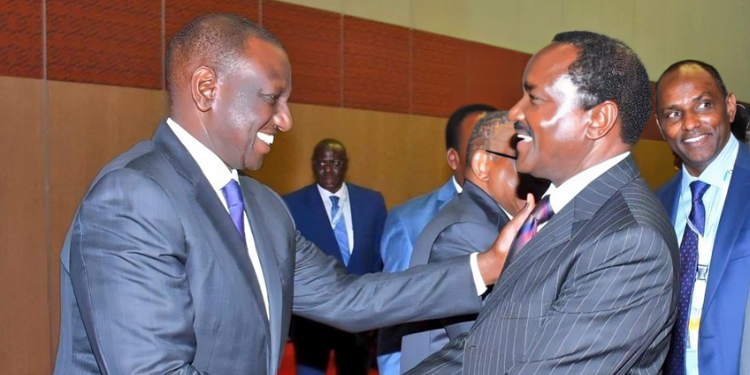 Ruto Moves To Tarmac Road To Kalonzo’s Home After Saying It Has Been Neglected For 50 Years
