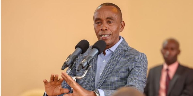 Kiambu Governor Kimani Wamatangi. Photo/K24