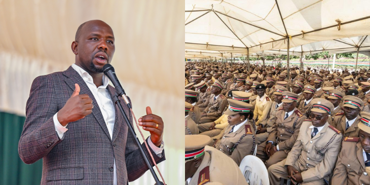 Cs Murkomen Addresses Chief Collapsing During Ruto'S Event Murkomen Explains Why Chief Passed Out During Graduation Ceremony