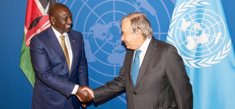 Ruto Recalls António Guterres’ Concerns Over Kenya’s Debt Repayment