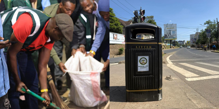 Sakaja Launches Installation Of Garbage Bins In Residential Estates After Cbd Rollout