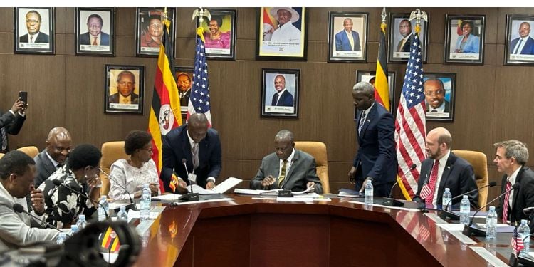 Uganda Seals Deal With U.s Days After Ruto Made History In Washington Uganda And The United States Sign $2.3 Billion Health Cooperation Deal