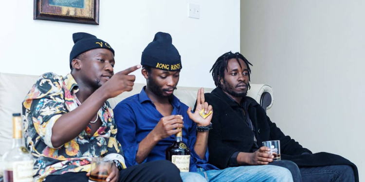 Members Of The Wakadinali Music Group. Photo/Boomplay