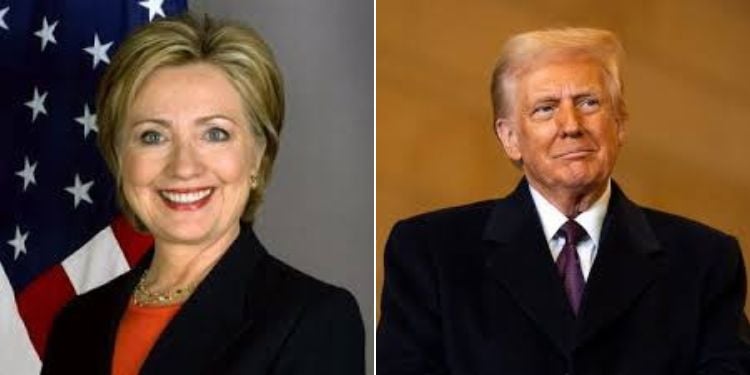 Hillary Clinton Disagrees With Donald Trump Over American Values Hillary Clinton And Donald Trump