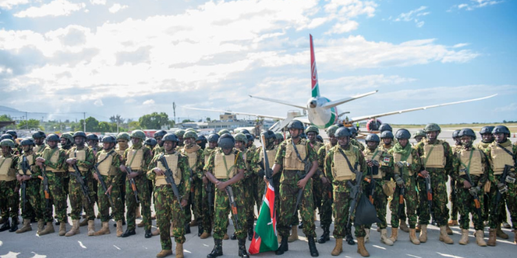 Kenya Deploys 230 Specialized Police Officers To Haiti Kenya Deploys 230 Specialized Police Officers To Haiti