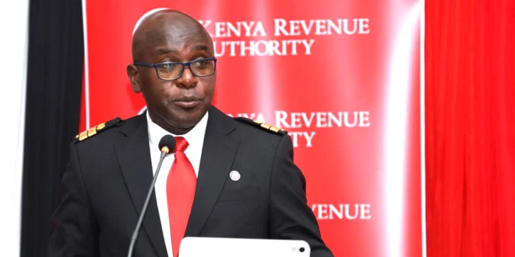 Kra Announces Two New Executive Appointments Kra Commissioner General Humphrey Wattanga Speaking At A Past Event. Photo-Kra