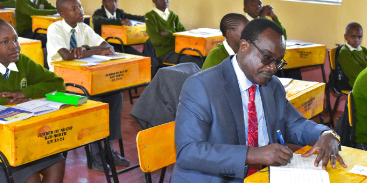 A Photo Of Cs Julius Ogamba. Photo/Knec