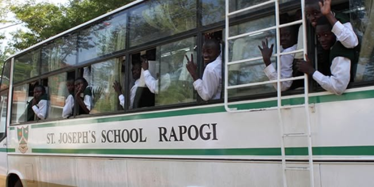 St. Joseph’s Rapogi Boys High School History, Kcse Results And Contacts A Photo Of St. Joseph’s Rapogi Boys High School Carrying Students Photo/St. Joseph’s Rapogi Boys High School