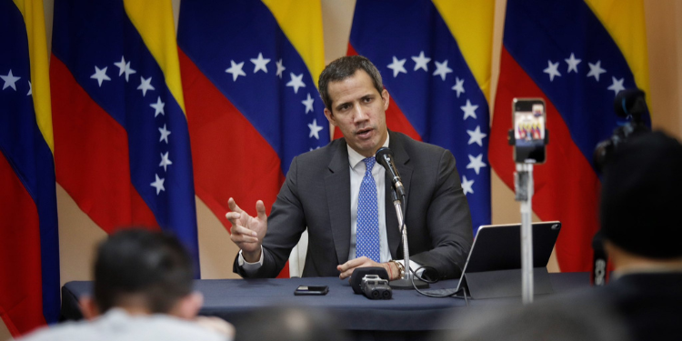 Us-Backed Venezuelan Leader Denounces Acting President Delcy Rodríguez A Photo Of Venezuela’s Us-Backed Former Opposition Leader Juan Guaido Phoyo/Juan Guaido