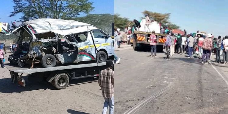 Scores Feared Dead In Nairobi–Nakuru Highway Accident Nakuru Highway Crash Claims Lives In Collision Involving Trucks And Great Rift Shuttle Van