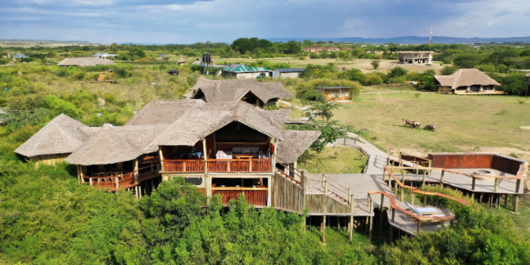 Kenya’s Hidden Gem: Mara Napa, Kenya'S First Maasai-Owned Luxury Tented Camp An Aerial View Of Mara Napa Camp In The Masai Mara. Photo/Mara Napa