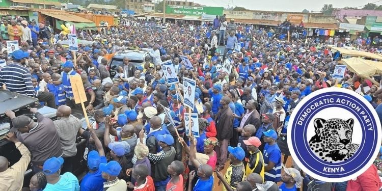 How To Join Dap Party, Membership Requirements, And Charges A Past Dap Kenya Rally In Bungoma. Photo/ Dcp Party X