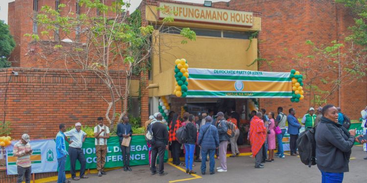 Democratic Party Of Kenya Hq At Ufungamano House, Nairobi. Photo/ Dpk X