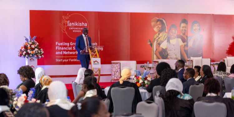 Moses Nyabanda, Managing Director Of Equity Bank Kenya Speaking During The Ceremony. Photo/ Equity Kenya.