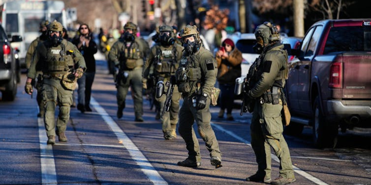 Ice Not Only Looks And Acts Like A Paramilitary Force – It Is One, And That Makes It Harder To Curb Ice Agents On Patrol Near The Scene Of The Fatal Shooting Of Renee Good In Minneapolis. Ap Photo/John Locher