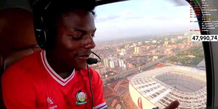 Ishowspeed Fly-Over Puts Talanta Stadium At The Heart Of Kenya’s New Identity 