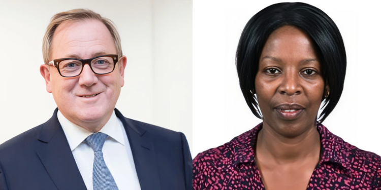 World'S Largest Hybrid Workspace Company Opens State-Of-The-Art Facility In Thika A Photo Of Mark Dixon And Susan Irungu. Photo/Iwg And Linkedin