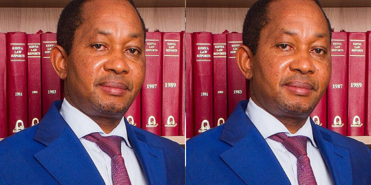 Senior Counsel Eric Kyalo Mutua. Photo/Ericx