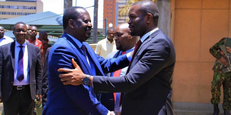 Communication Strategist Benji Ndolo Says That The Late Raila Odinga Never Removed Nairobi Senator Edwin Sifuna From The Orange Democratic Movement (Odm) Because He Saw Himself In Him.