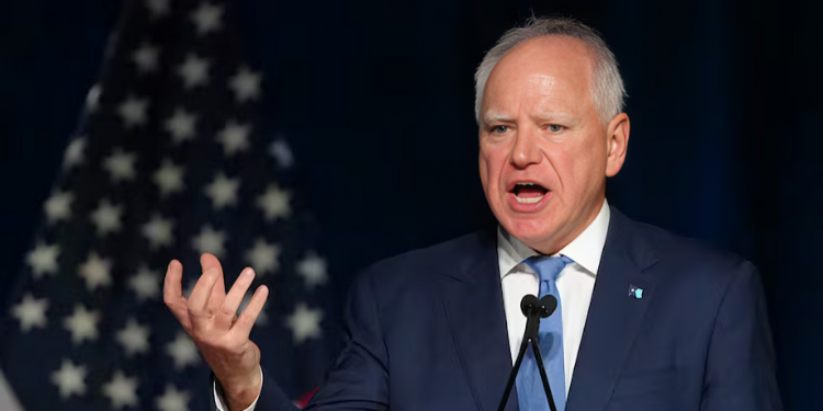 Why Minnesota Governor Tim Walz Wants To Tax Social Media Companies Minnesota Gov. Tim Walz Said In A Statement Monday That He “Can’t Give A Political Campaign My All” After What He Described As An “Extraordinarily Difficult Year For Our State.” Damian Dovarganes / Ap