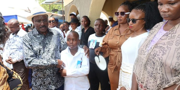 Kalonzo Musyoka Mourns The Death Of His Brother Kelvin Mwendwa