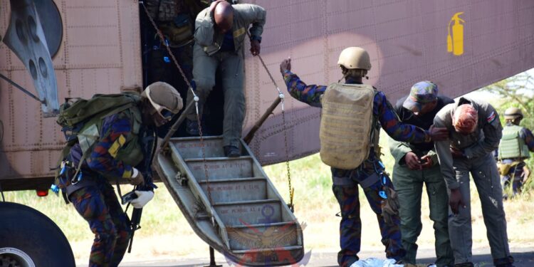 Members Of The New Pararescue Jumpers (Pj) Squad Perform Drills During A Graduation Ceremony On February 12, 2026. Photo-Kdf