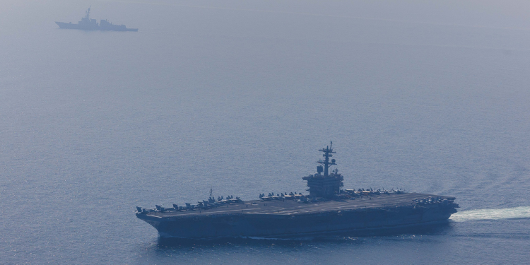 $13 Billion Military Ship Deployed To Iran Out Of Service For Months After ‘Laundry Room Fire’ Pentagon Prepares Uss George H.w. Bush As Trump Warns Iran
