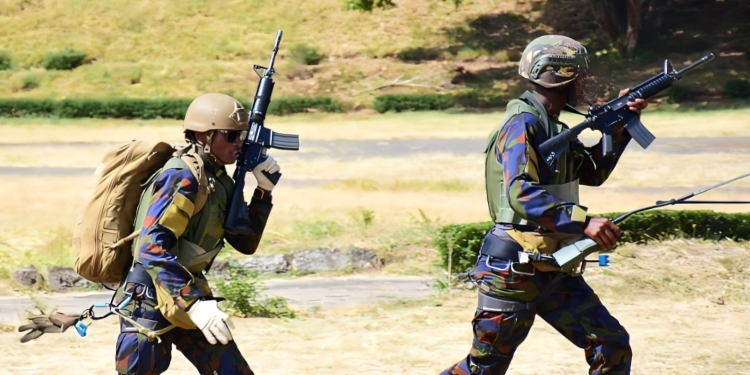 A Photo Showing Kaf Graduates. Photo /Kenya Defence Forces