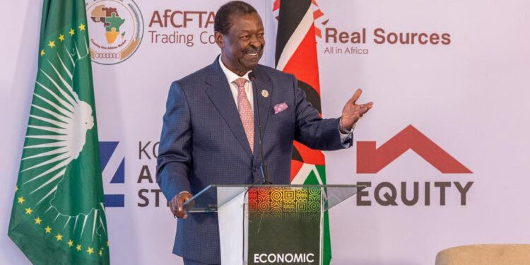 Kenya'S Prime Cs Musalia Mudavadi In Ethiopia 