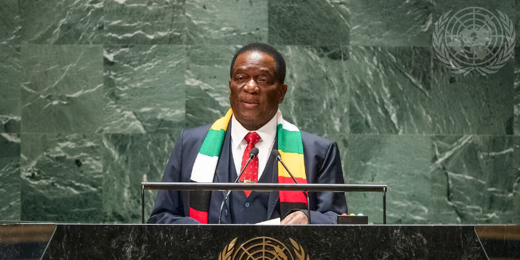 Zimbabwe Withdraws From $367 Million Health Deal With Us A Photo Of President Emmerson Mnangagwa. Photo/ Emmerson X