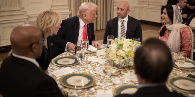 President Trump Hosting The Iftar Dinner At The White House In March 2025. Photo White House