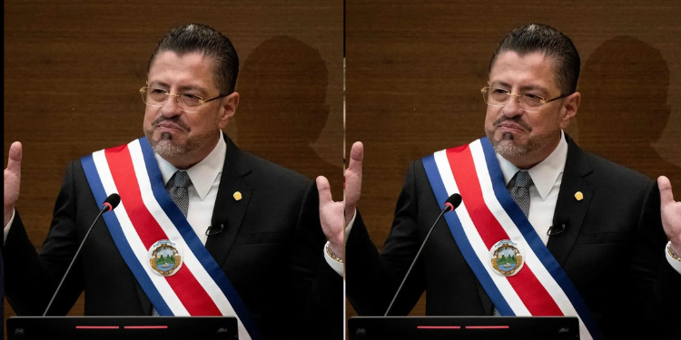 Laura Fernández Becomes Costa Rica'S Youngest Female President In Decades Outgoing Costa Rica President Rodrigo Chaves. Photo/Lechodusud.com