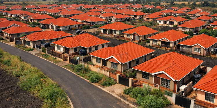 An Ai Image Of An Estate In Kenya.