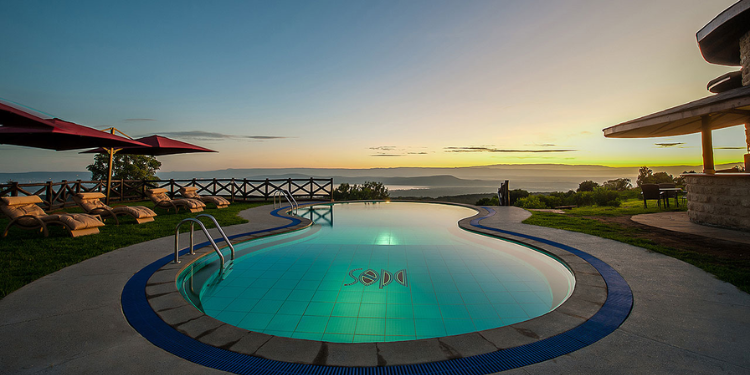 Kenya’s Hidden Gem: Lake Nakuru Sopa Lodge Offering Luxury Stays Starting From Ksh20K Per Night Scenic View Of The Swimming Pool At Lake Nakuru Sopa Lodge Photo/Lake Nakuru Sopa Lodge