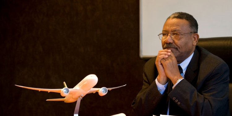 Uganda Airlines Passengers Stranded As Two Planes Go Out Of Service A Photo Of Girma Wake, The New Ceo Uganda Airline. Photo/ Courtesy