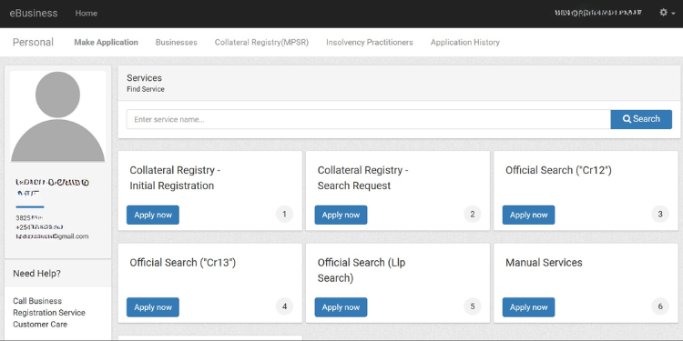 How To Change Company Details On Brs Version 2