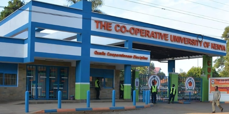 How Kamau Ngamau Went From Assistant Lecturer To Vice Chancellor Of The Co-Operative University Of Kenya The Front Gate Of The Co-Operative University Of Kenya. Photo/Sacco Review