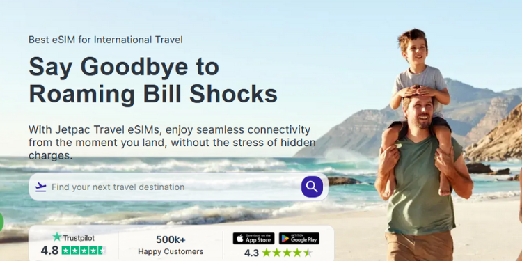 7 Cheapest Platforms To Buy Esims In Nigeria A Photo Showing Jetpac Esims Platform In Nigeria