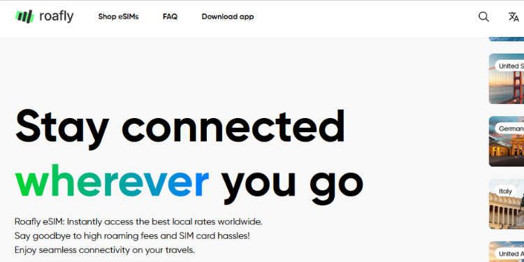 7 Cheapest Platforms To Buy Esims In Nigeria A Photo Showing Roafly Esims Platform In Nigeria