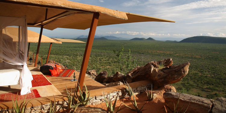 Kenya’s Hidden Gem: Saruni Samburu Camp With Luxury Stays From Ksh103K Per Night An Aerial View Of Saruni Samburu Luxury Camp In Northern Kenya Photo/Saruni Samburu